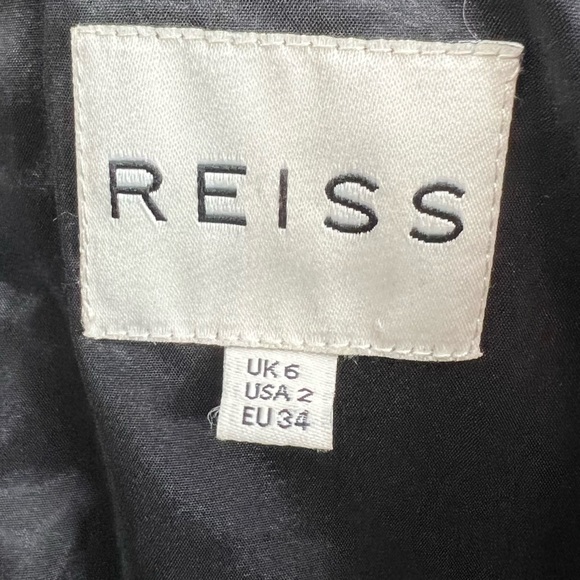 Reiss Exposed Seam Taylee Dress with zipped sleeve, Size - Picture 6 of 11